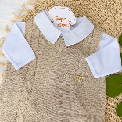  Saída de Maternidade Príncipe - Bege